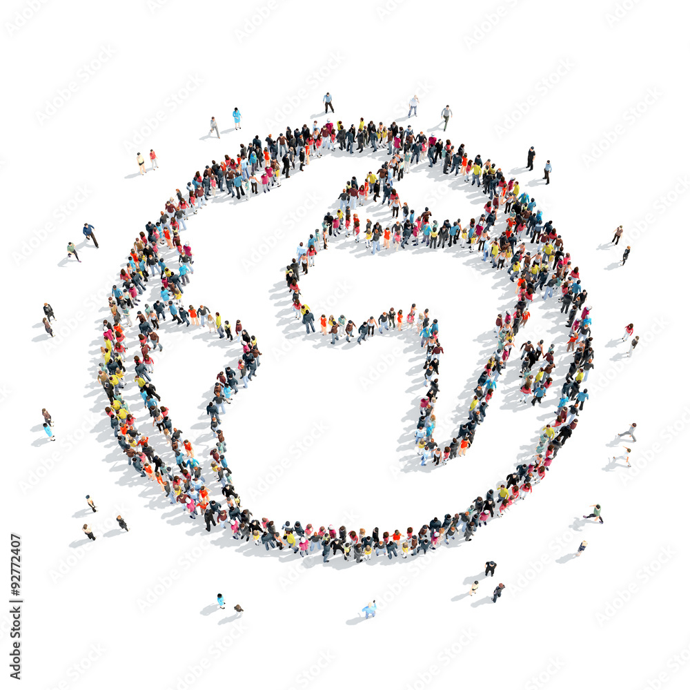group people form Earth group people form Earth
