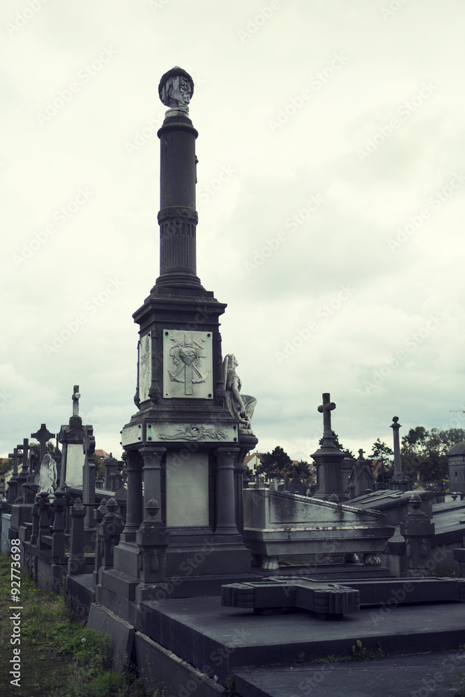 Fototapeta premium old cemetry