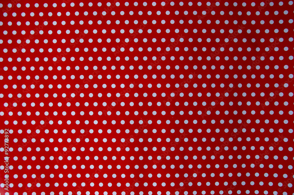 Red polka dot wrapping paper Red polka dot wrapping paper
