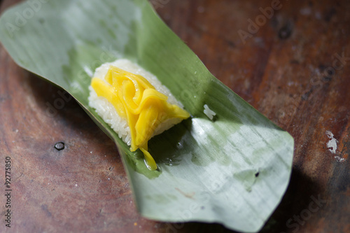 sticky rice with jackfruit