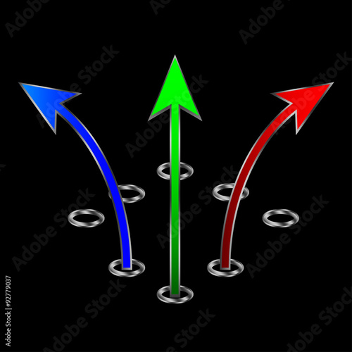 Direction arrow
