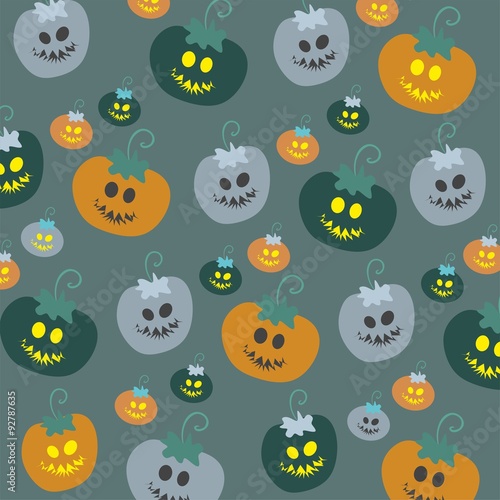 Halloween pumpkin pattern 3
