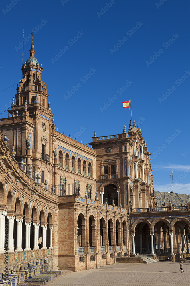 Spain square built for the Ibero-American Exposition of 1929, Se Spain square built for the Ibero-American Exposition of 1929, Se