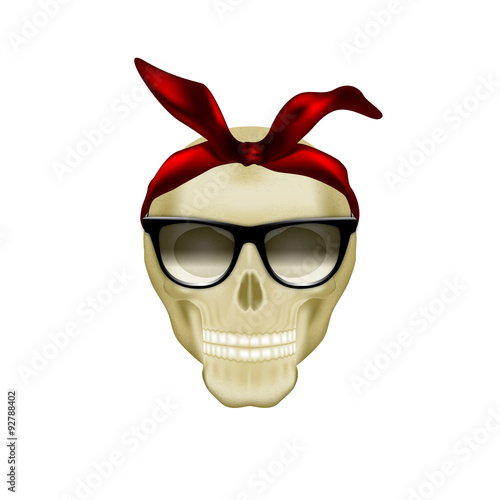  Pin up skull