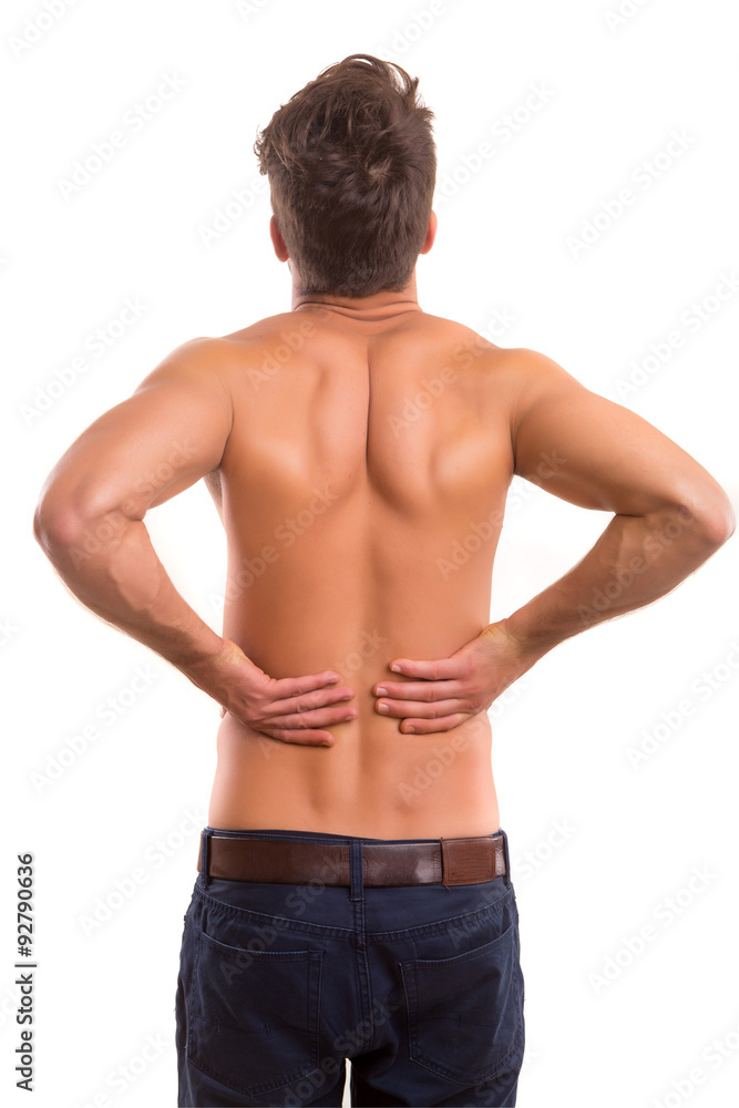 Fototapeta premium Back pain