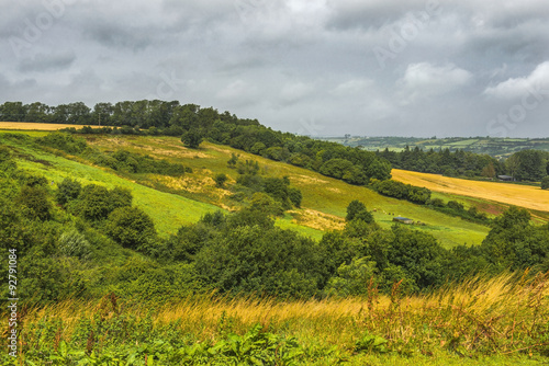 scenic view near the City of Bath in Somerset, England