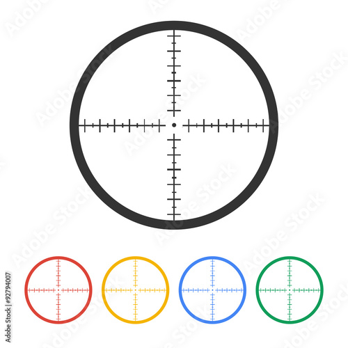 Sight device icon.