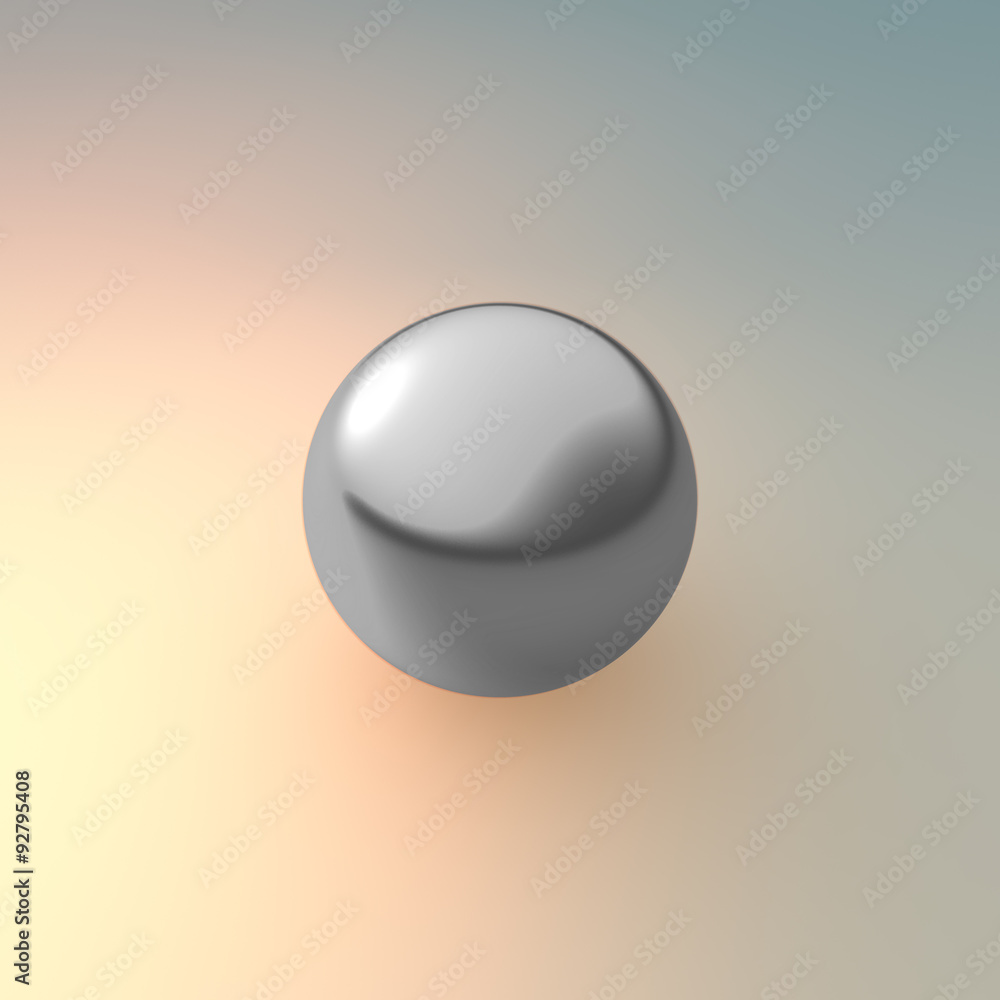 metal silver ball metal silver ball