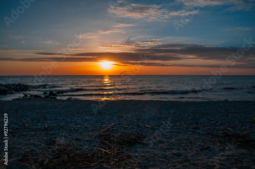 Sunset on Stromboli  