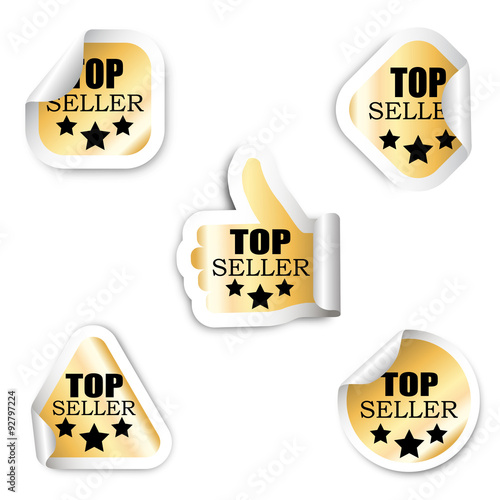 set five stickers - top seller