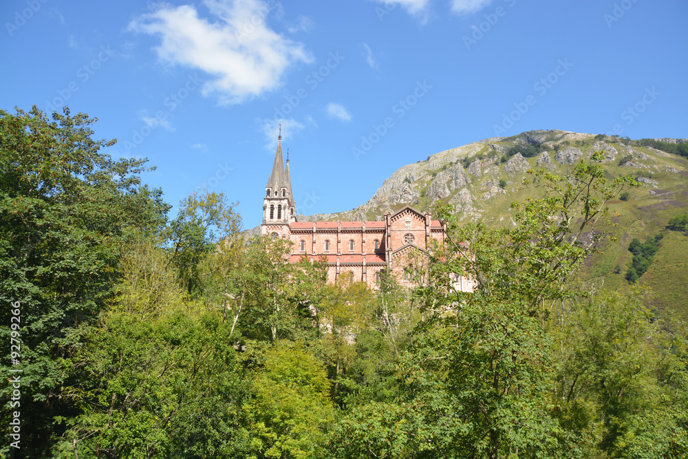 Santuario de Covadonga, Asturias, España