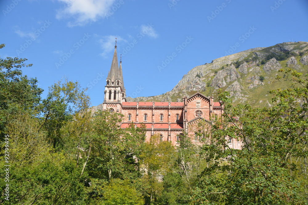 santuario de Covadonga, Asturias, España