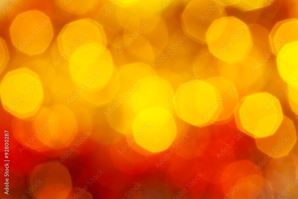 big red and yellow twinkling blurred Xmas lights big red and yellow twinkling blurred Xmas lights