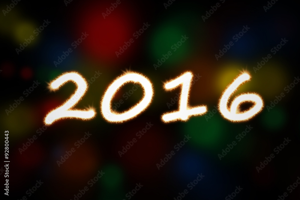 Fireworks light shaped numbers 2016 Fireworks light shaped numbers 2016