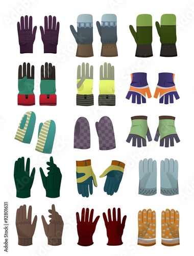 Men's gloves and mittens