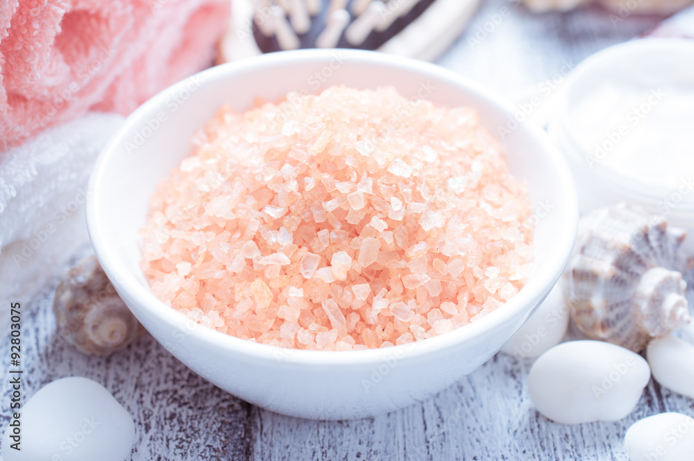 Spa salon with sea salt Spa salon with sea salt