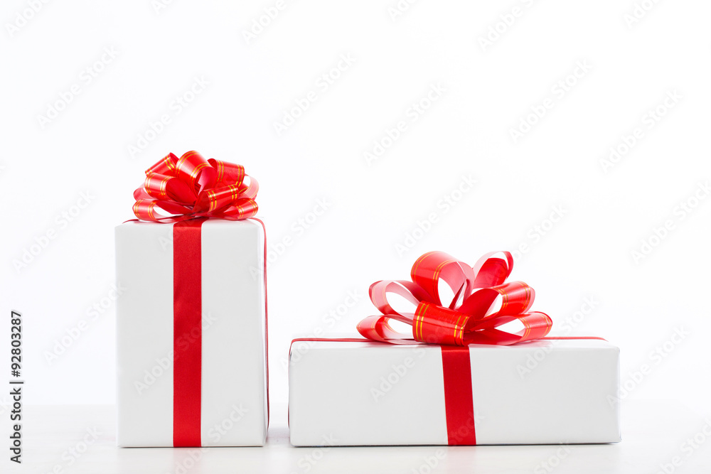 Obraz premium Boxes with gifts.