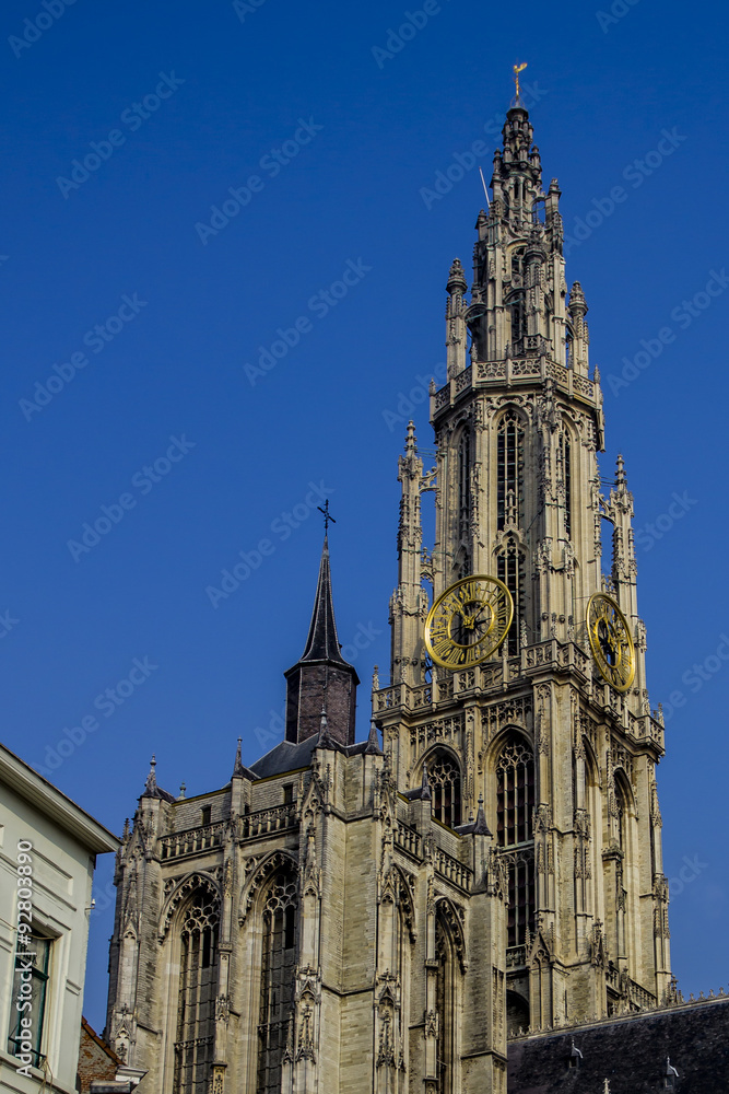 Campanile della Cattedrale di Anversa, Belgio