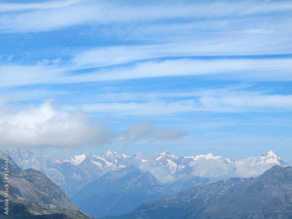 Saas-Fee, Bergregion Wallis