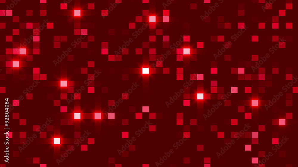 red abstract background, motion squares, loop red abstract background, motion squares, loop