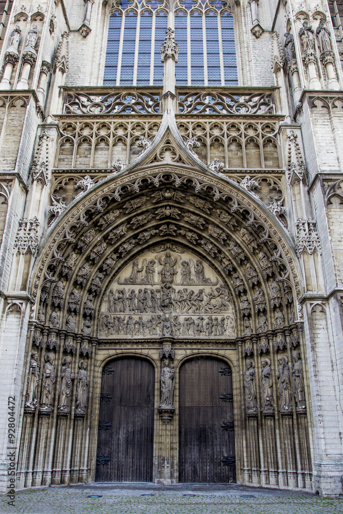 Portale del Giudizio Universale della Cattedrale di Anversa, Belgio