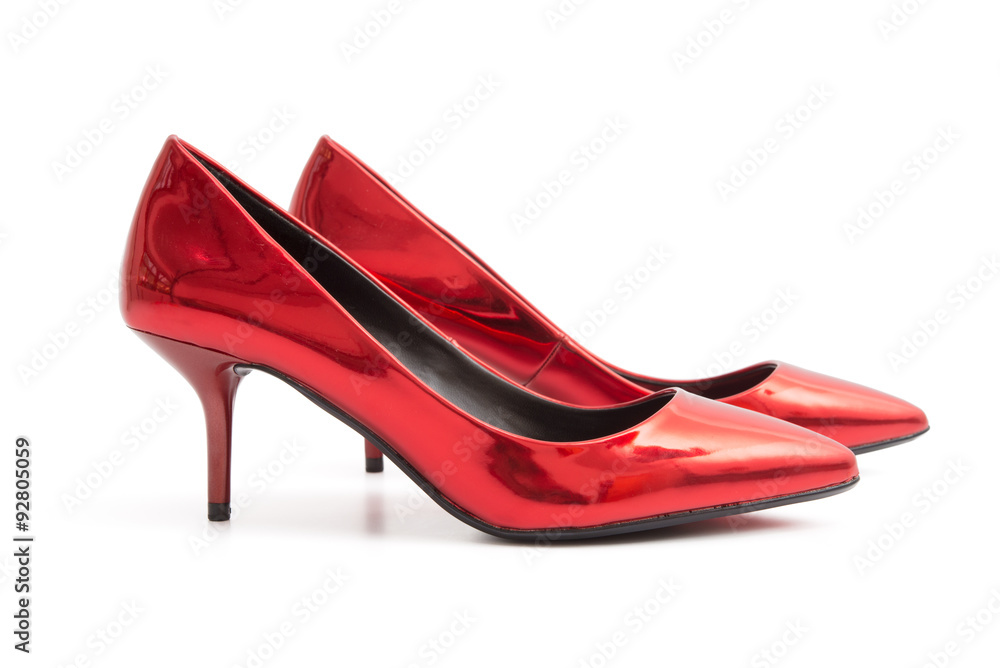Obraz premium Red high heels