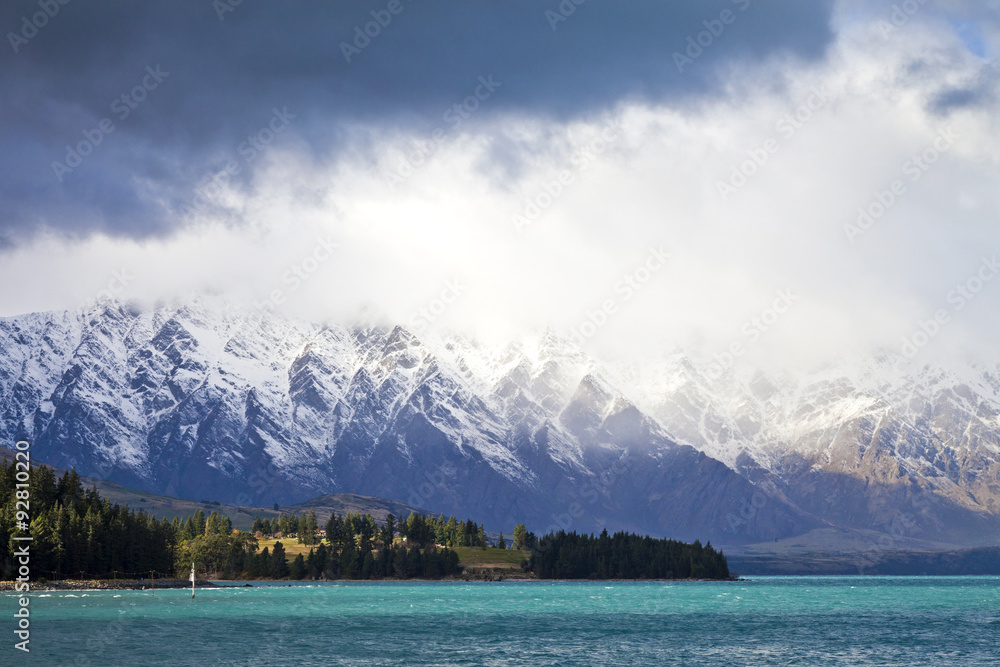 The Remarkables mountain range, New Zealand