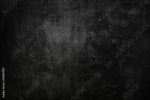 Fototapet Textured black grunge background