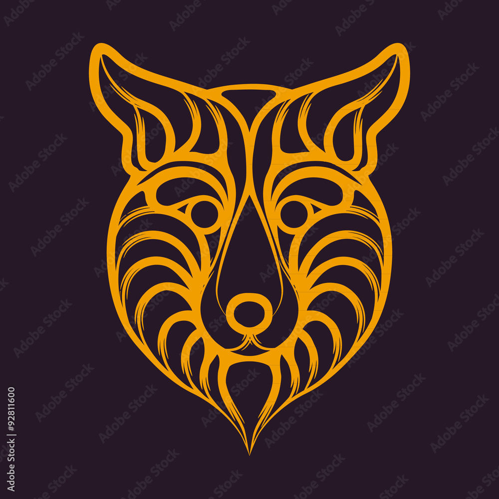 Fototapeta premium Fox logo vector