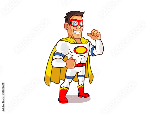 White Superhero