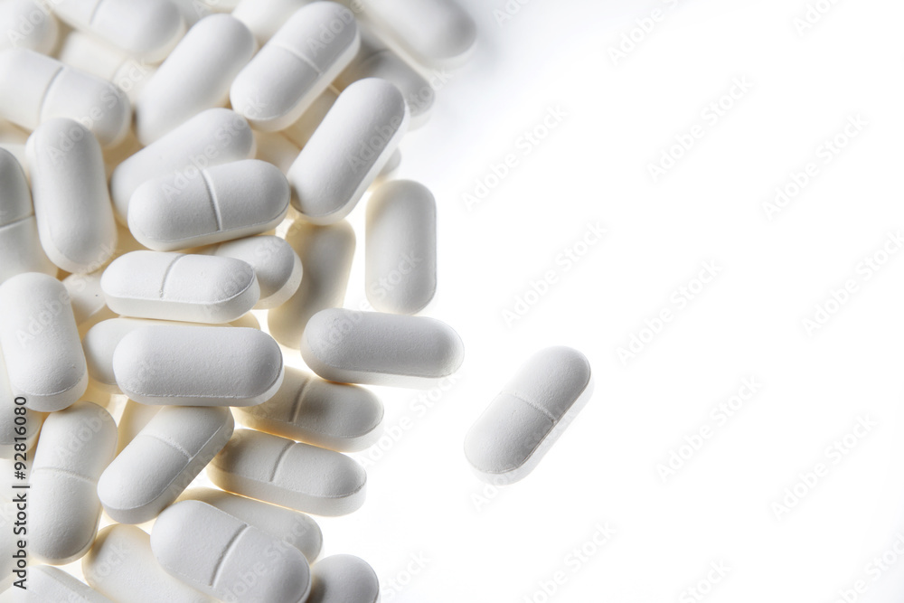 White tablets White tablets