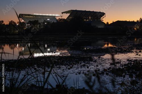 Husky Stadium Twilight photo