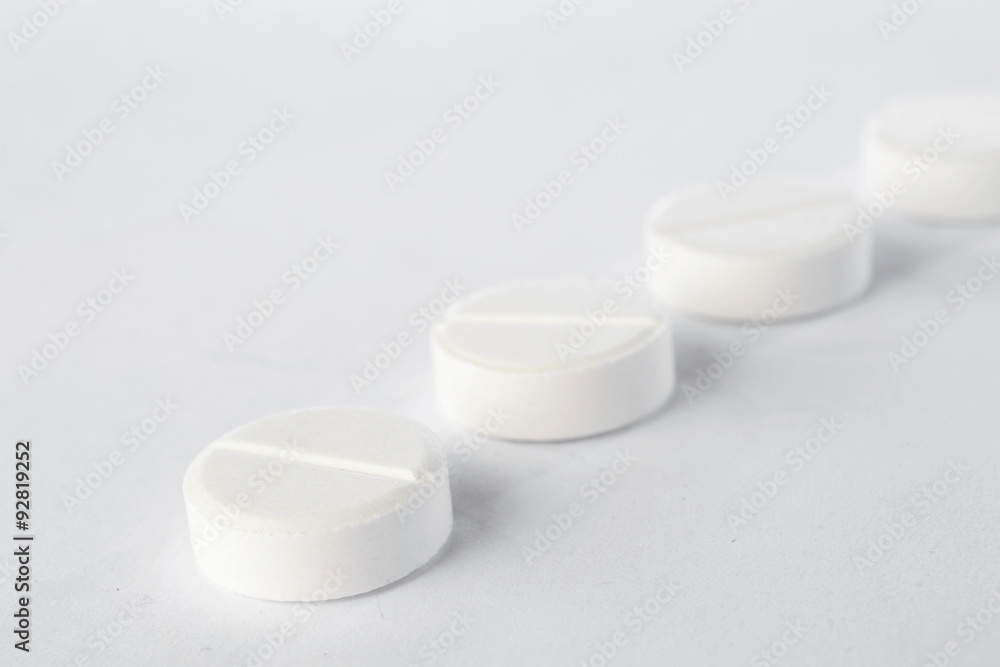White tablets White tablets