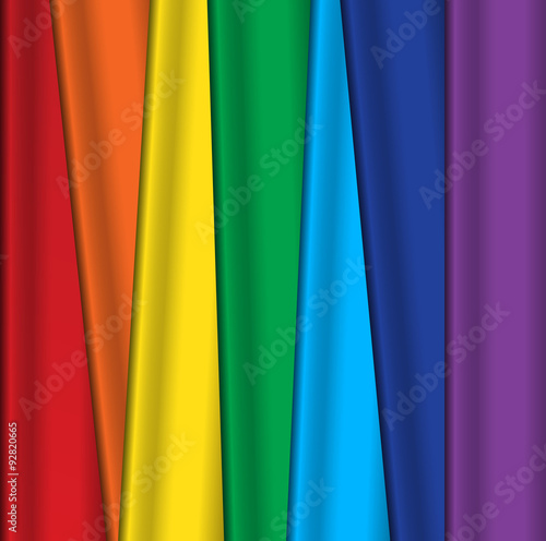 Bright abstract vector rainbow background