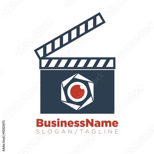 Video vector logo icon