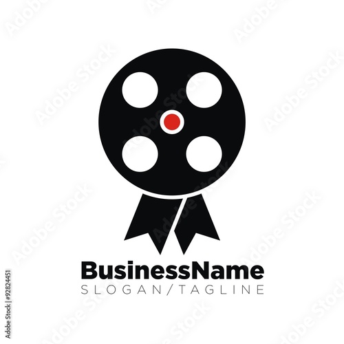 Video vector logo icon