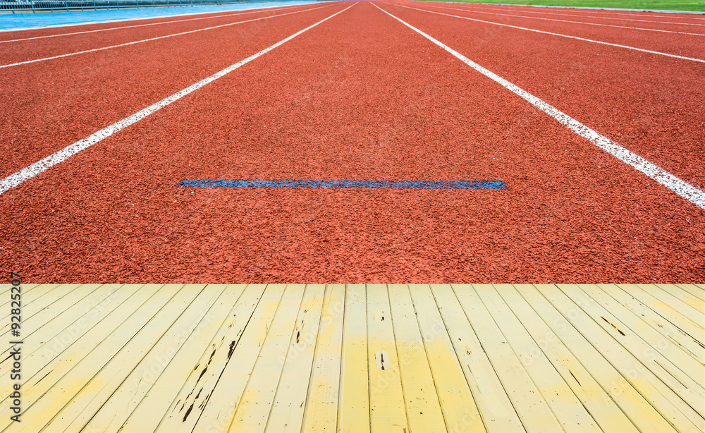 Athletics start Track Lane