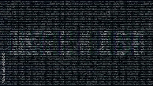 Backgound code with text dynamic password
