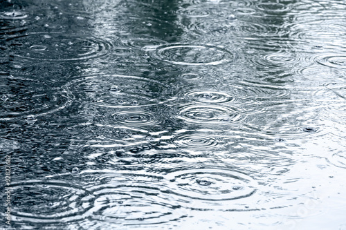 Canvas-taulu rain drops background