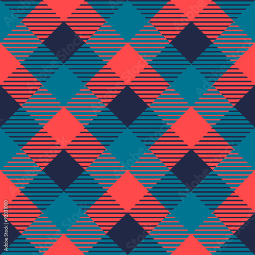 Checkered gingham fabric se...