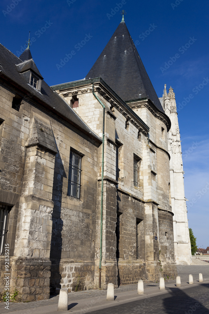 Naklejka premium Episcopal palace, Beauvais, Oise, Picardie, France