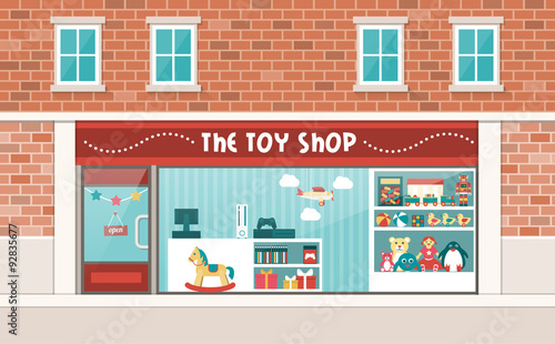 Fototapeta Naklejka Na Ścianę i Meble -  Toy shop