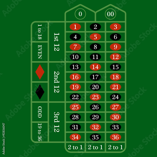 Roulette Table Icon