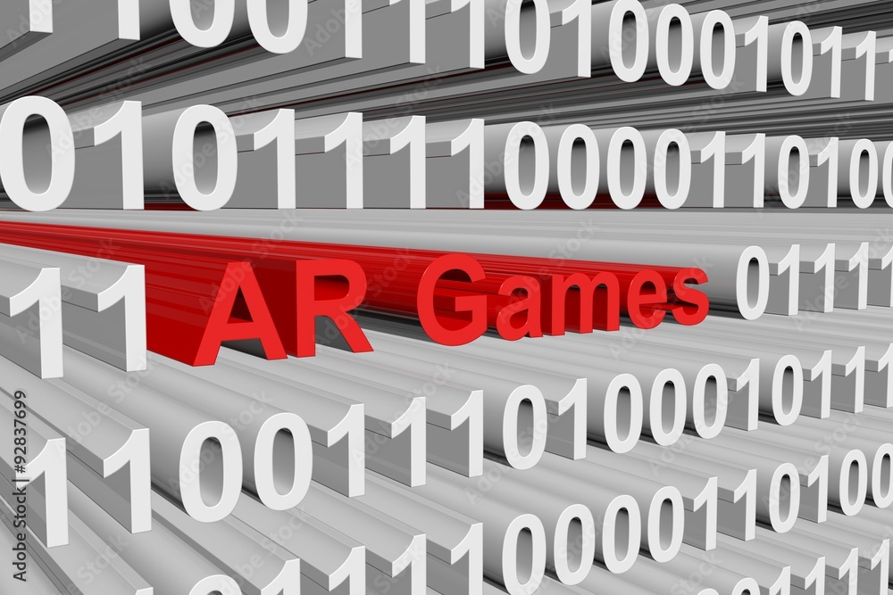 AR Games are presented in the form of binary code