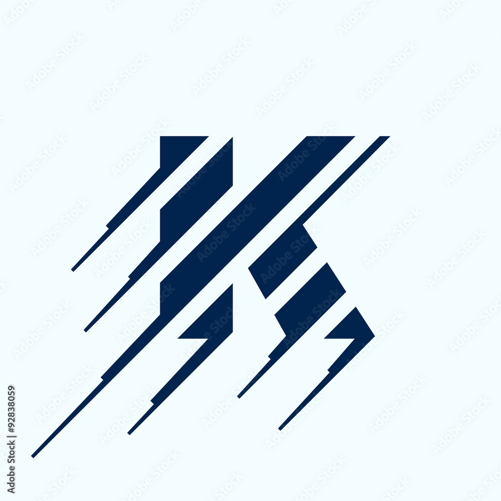 K letter logo design template. K letter logo design template.