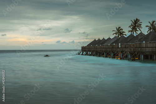 Fototapeta Naklejka Na Ścianę i Meble -  Malediven Bungalow