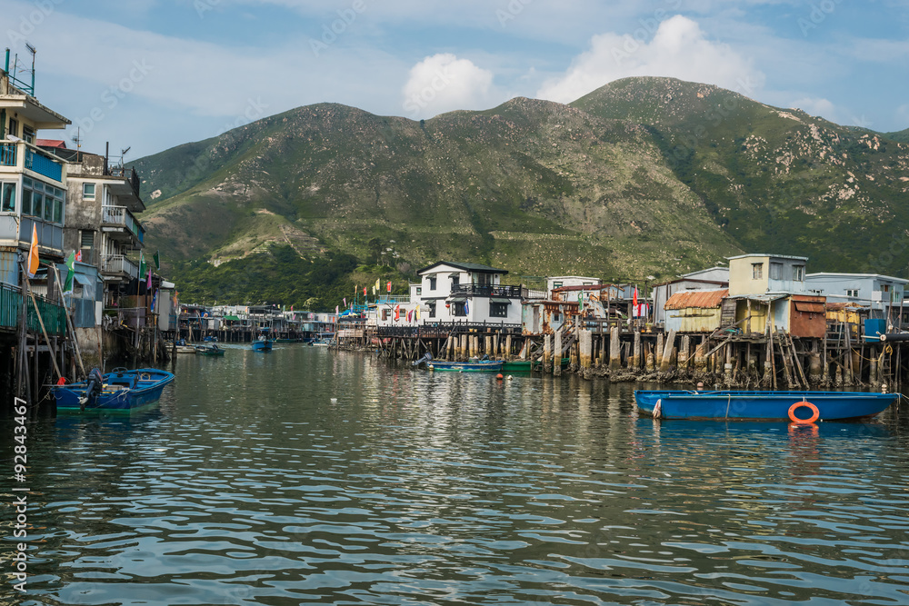 stilt houses Tai O Lantau island Hong Kong stilt houses Tai O Lantau island Hong Kong