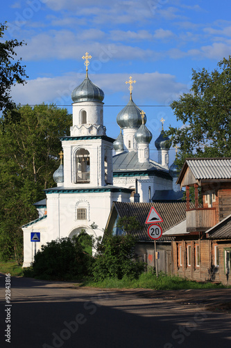 Orthodox Church of Nativity Virgin in Kargopol 