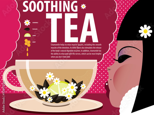Recipe of soothing tea