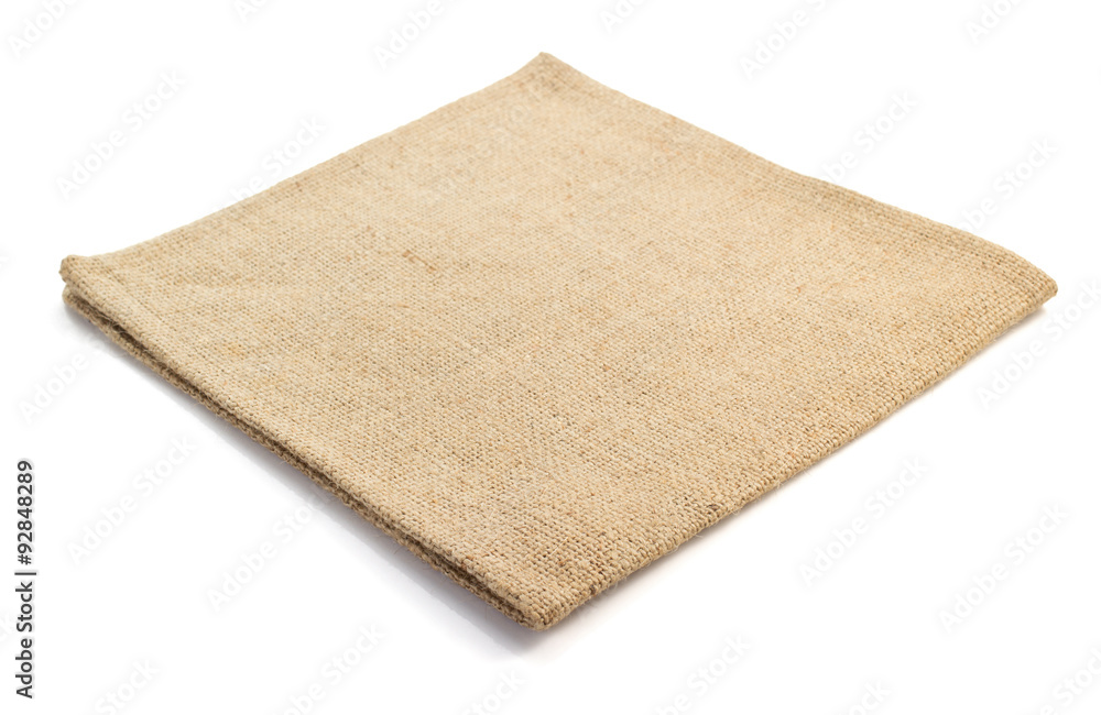 burlap hessian sacking isolated on white burlap hessian sacking isolated on white